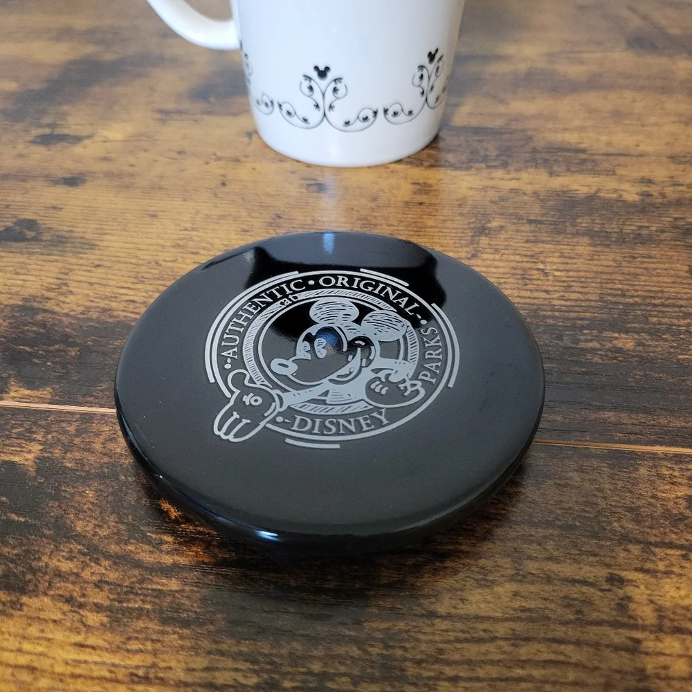 Disney Parks Cup of Magic Black and White Mug with Lid